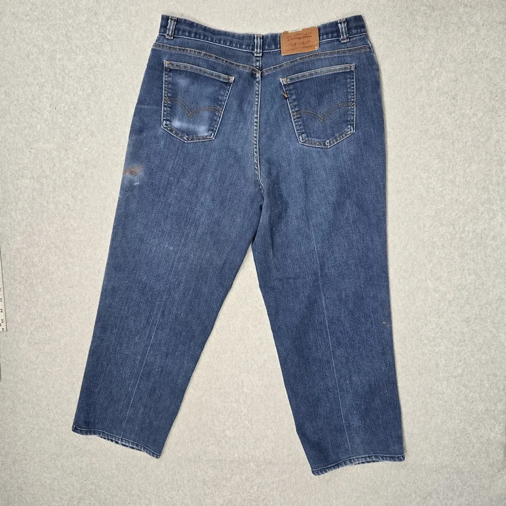 VINTAGE Levi's 554 Men Jeans 30x26 Orange Tab Baggy Grunge Skater 80s 90s READ